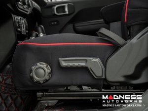 Jeep Wrangler JL Seat Covers - Front + Rear Seats - Custom Neoprene Design